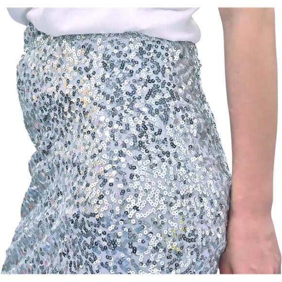 Sparkly Glitter Skirt for Women - Holiday, Christmas Party - Picture 4 of 7